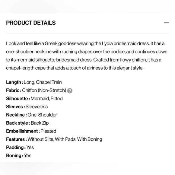 Azazie Lydia size A8 Champagne color - Picture 7 of 7